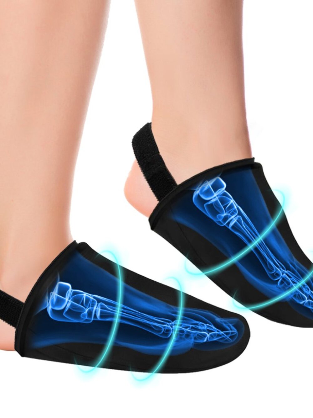 Foot Ice Pack Wrap for Toes & Forefoot – Hot & Cold Gel Compress with Adjustable